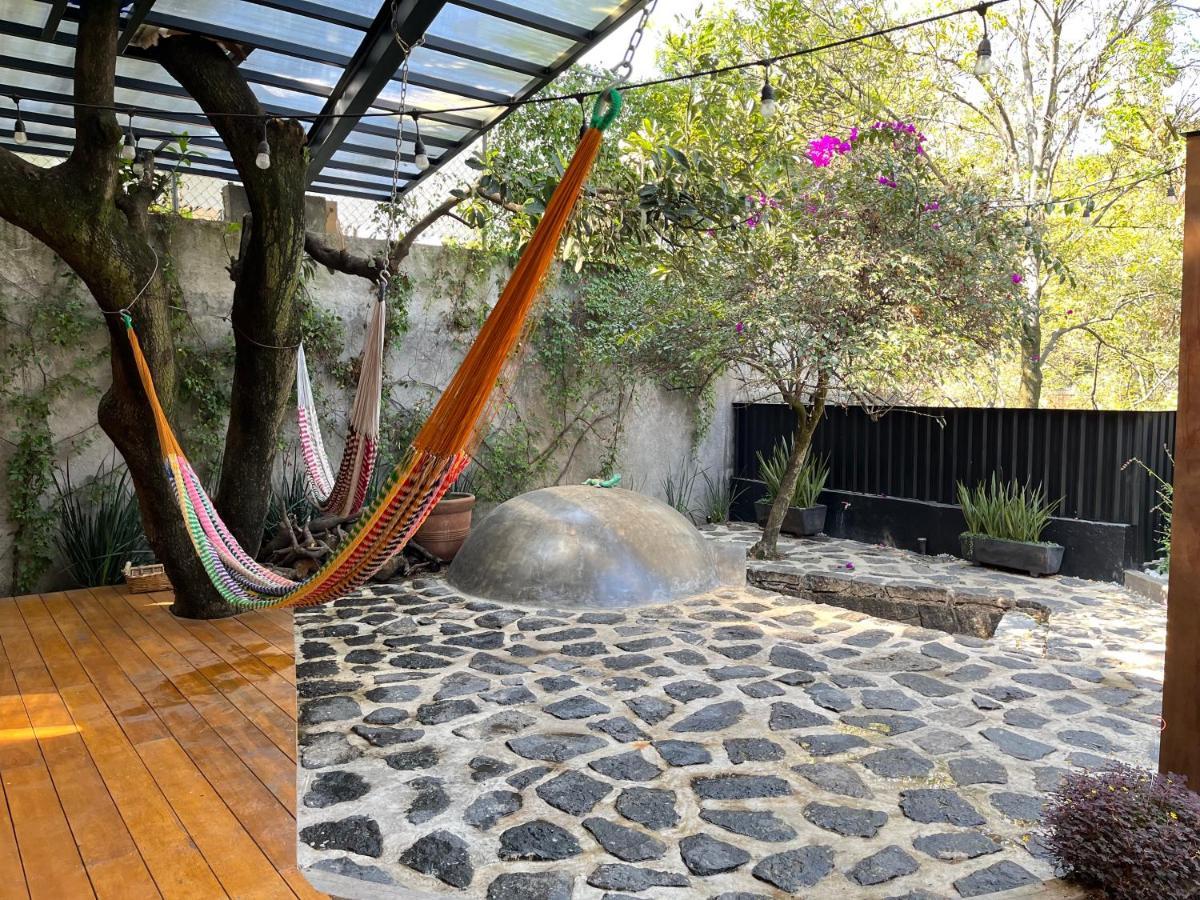 メキシコシティ Mi Refugio San Angelヴィラ エクステリア 写真